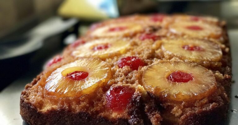 pineapple upside down cake