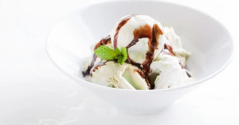 homemade vanilla ice cream