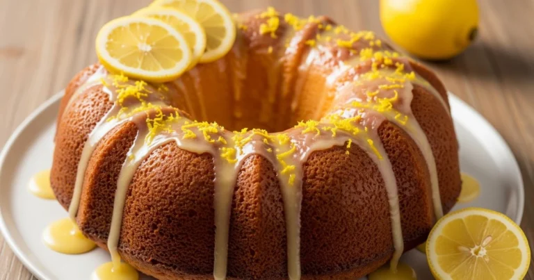 lemon bundt cake using cake mix