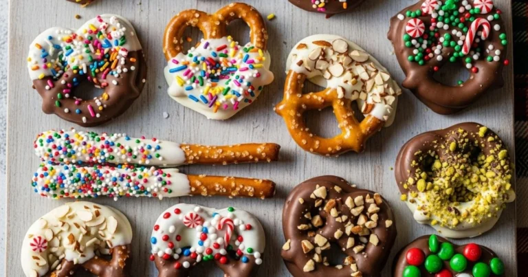 covered pretzels chocolate