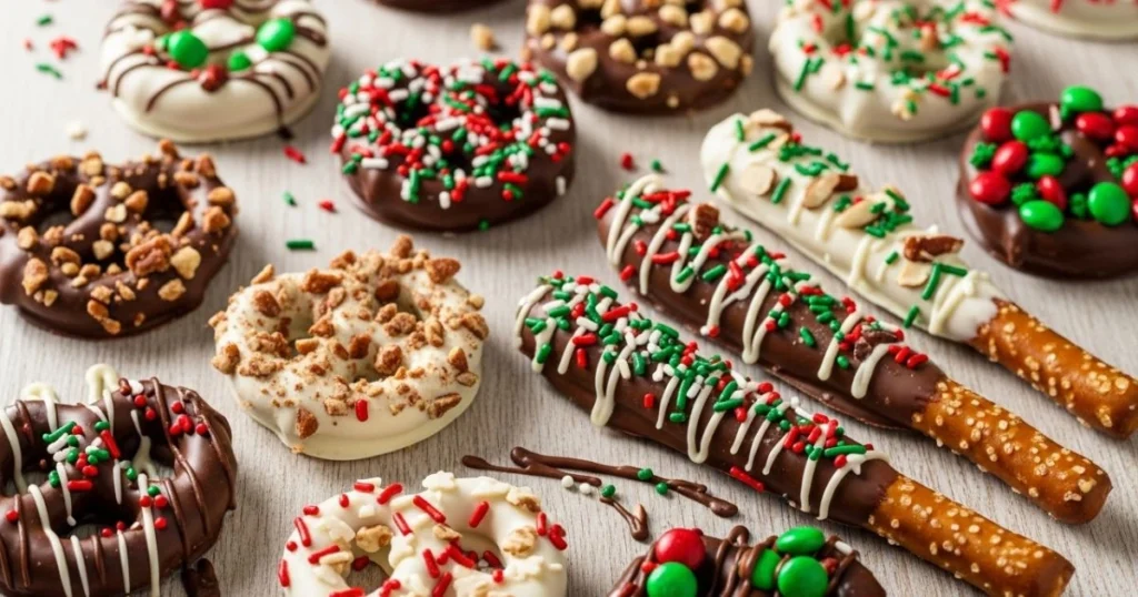 covered pretzels chocolate