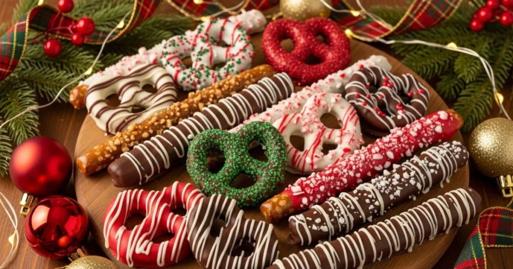 covered pretzels chocolate