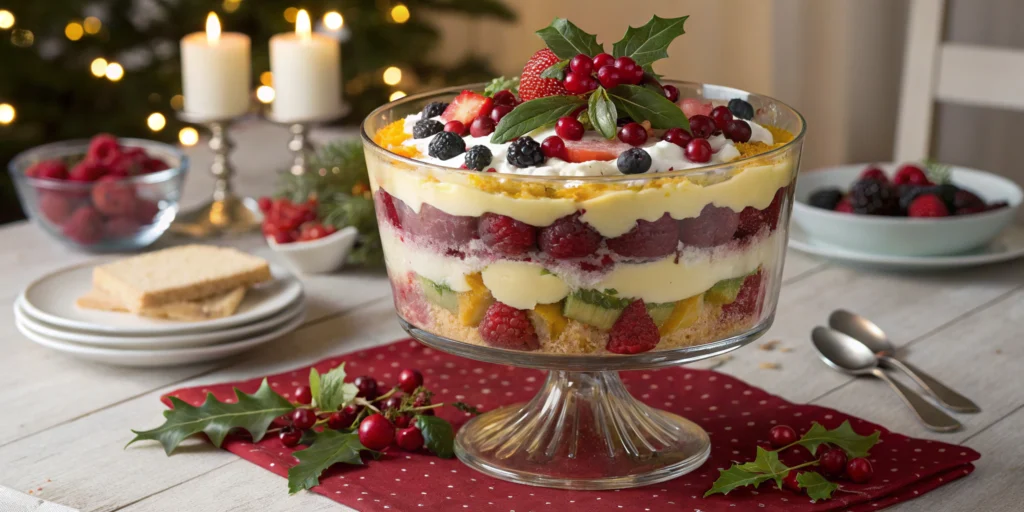 christmas dinner desserts