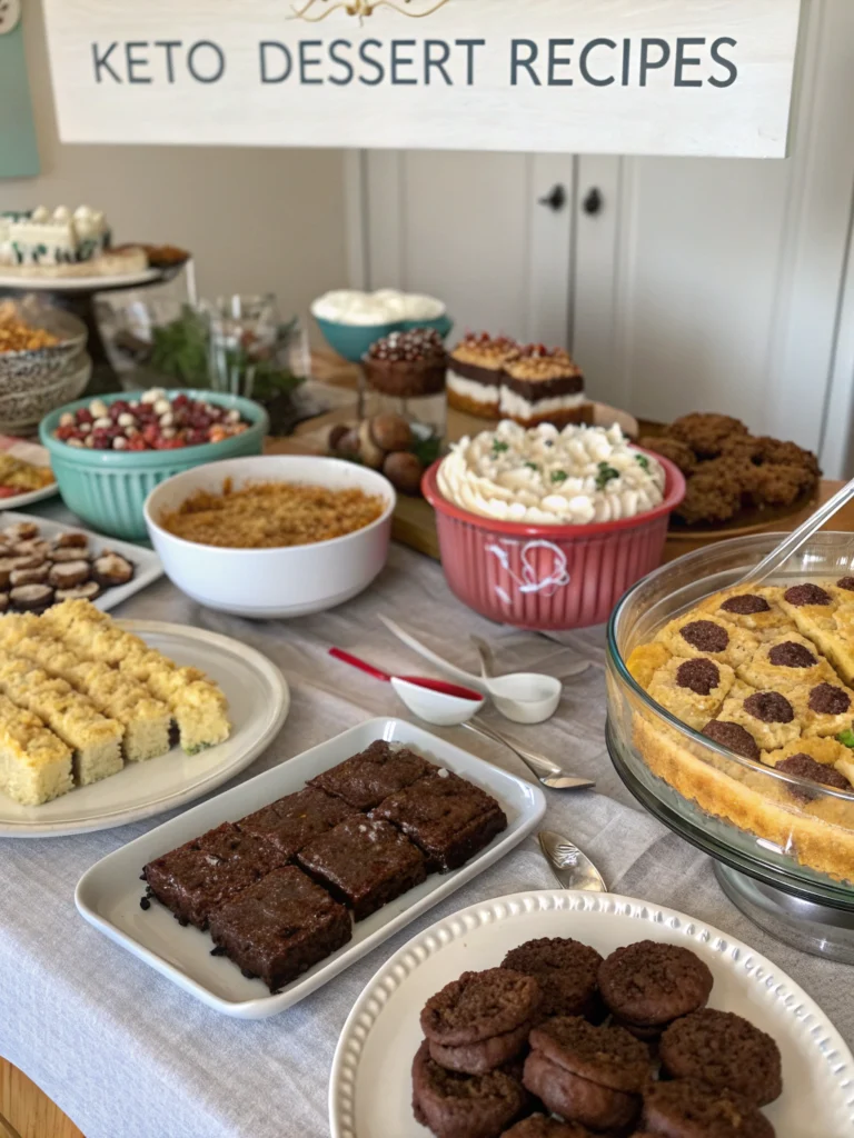 keto dessert recipes